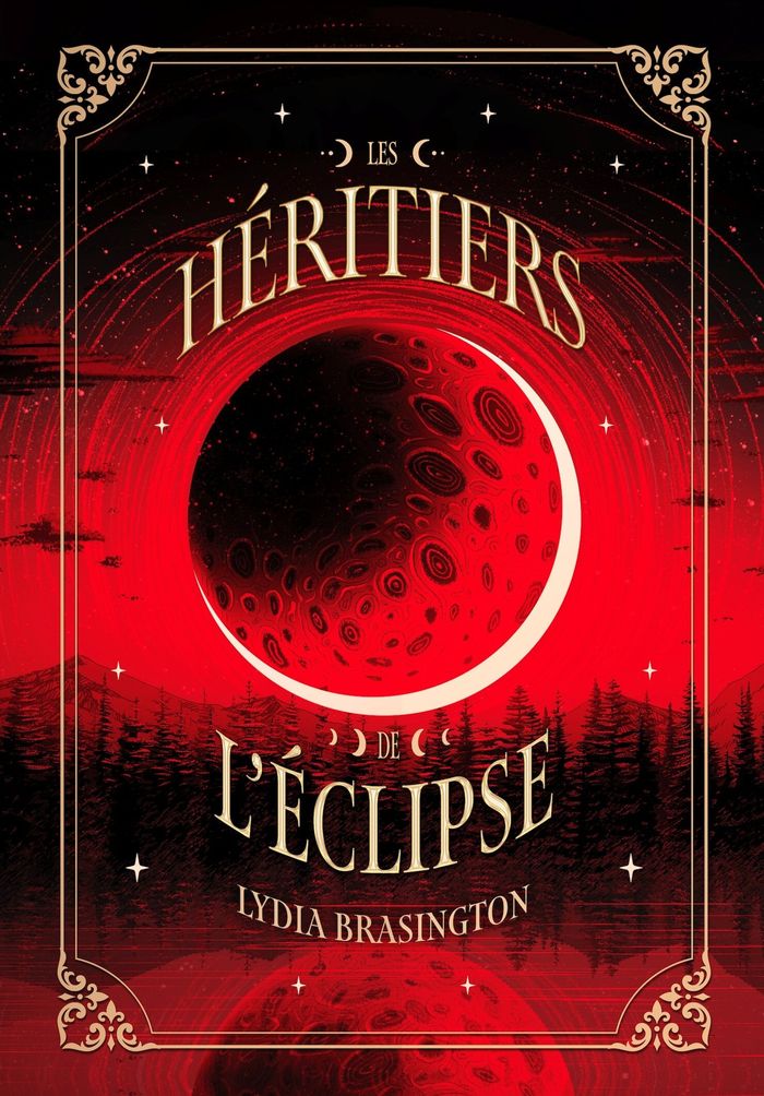 Couverture du livre « Les héritiers de l'éclipse », librairie Les Contes Infusés à Corte