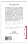 Quatrième de couverture de « Le procès Manouchian dit de "l'Affiche rouge" »