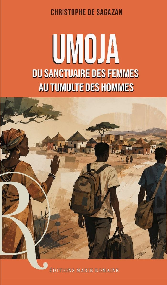 Couverture du livre « UMOJA - DU SANCTUAIRE DES FEMMES AU TUMULTE DES HOMMES » de De Sagazan C., librairie Les Contes Infusés à Corte