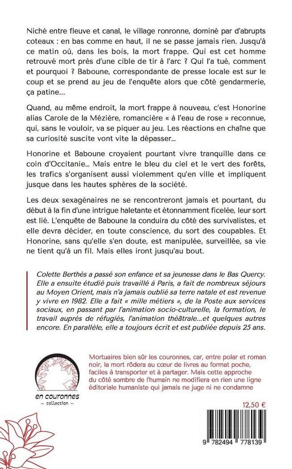 Quatrième de couverture de « Dans les bois profonds : polar schizo »