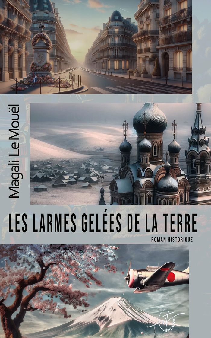 Couverture du livre « LES LARMES GELEES DE LA TERRE » de Le Mouel Magali, librairie Les Contes Infusés à Corte
