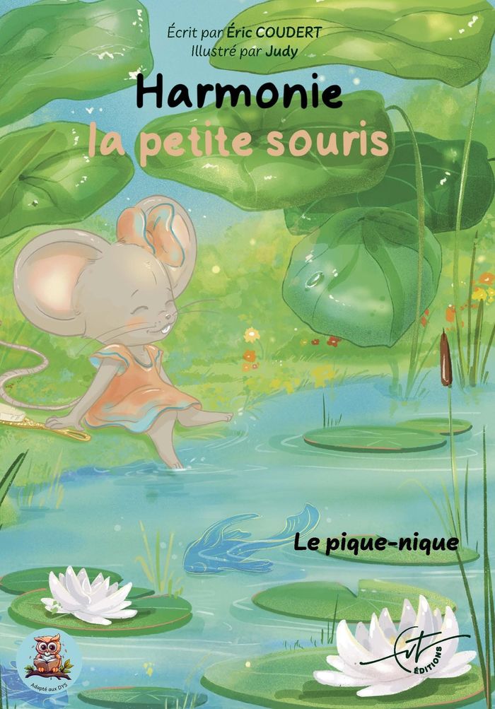 Couverture du livre « Harmonie la petite souris » de Éric Coudert, librairie Les Contes Infusés à Corte