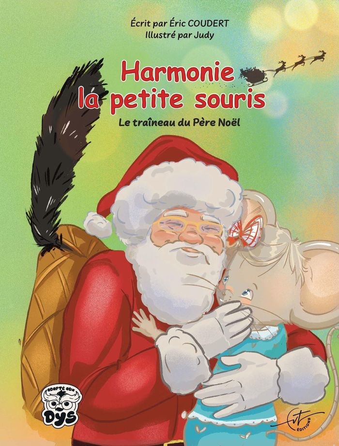 Couverture du livre « Le traineau du Père Noël » de Éric Coudert, librairie Les Contes Infusés à Corte