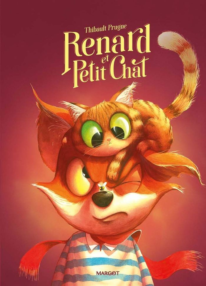 Couverture du livre « Renard et petit chat », librairie Les Contes Infusés à Corte