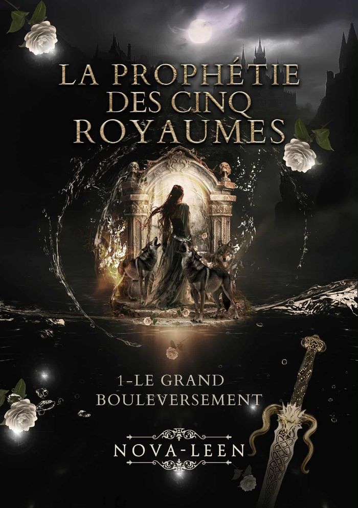 Couverture du livre « LA PROPHETIE DE 5 ROYAUMES - T01 - LA PROPHETIE DE 5 ROYAUMES - LE GRAND BOULEVERSEMENT » de Nova Leen, librairie Les Contes Infusés à Corte