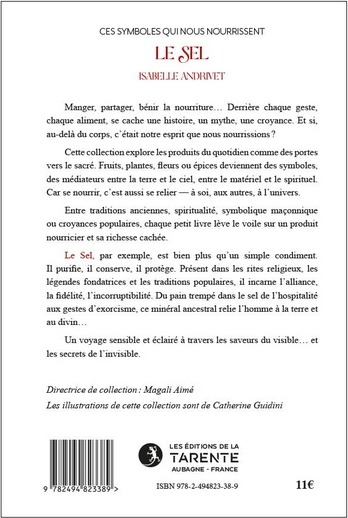 Quatrième de couverture de « Le sel »