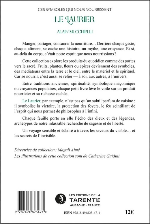 Quatrième de couverture de « Le laurier »