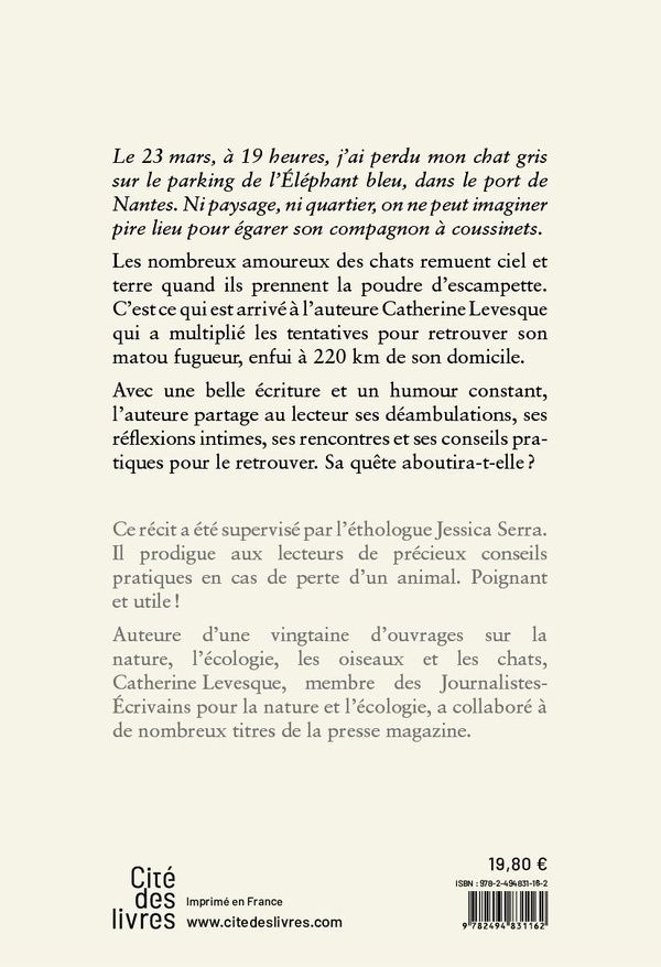 Quatrième de couverture de « En attendant Neko : récit »