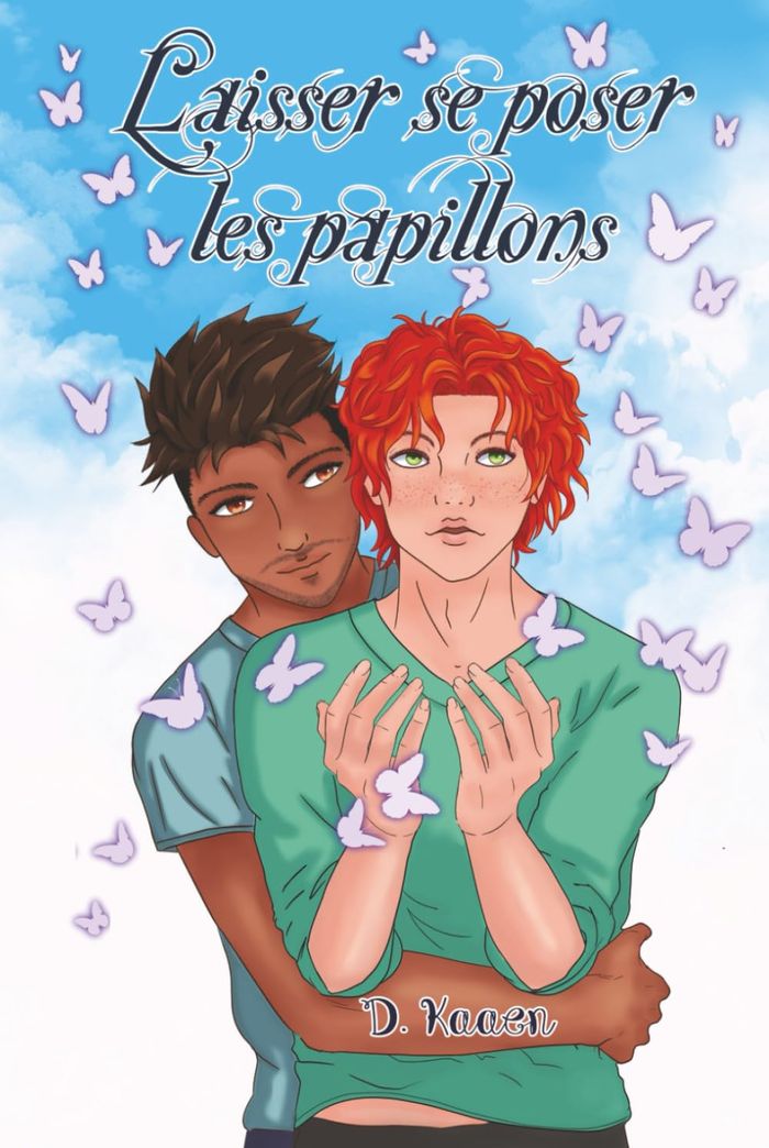 Couverture du livre « Laisser se poser les papillons » de D. Kaaen, librairie Les Contes Infusés à Corte