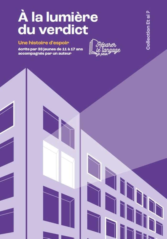 Couverture du livre « À la lumière du verdict : une histoire d'espoir » de Collectif, librairie Les Contes Infusés à Corte