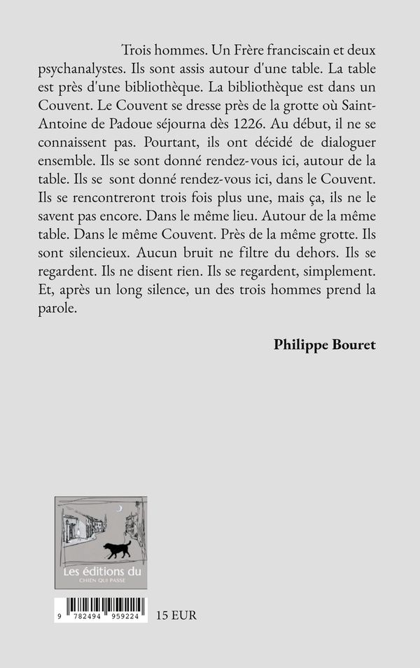 Quatrième de couverture de « TRIALOGUES »