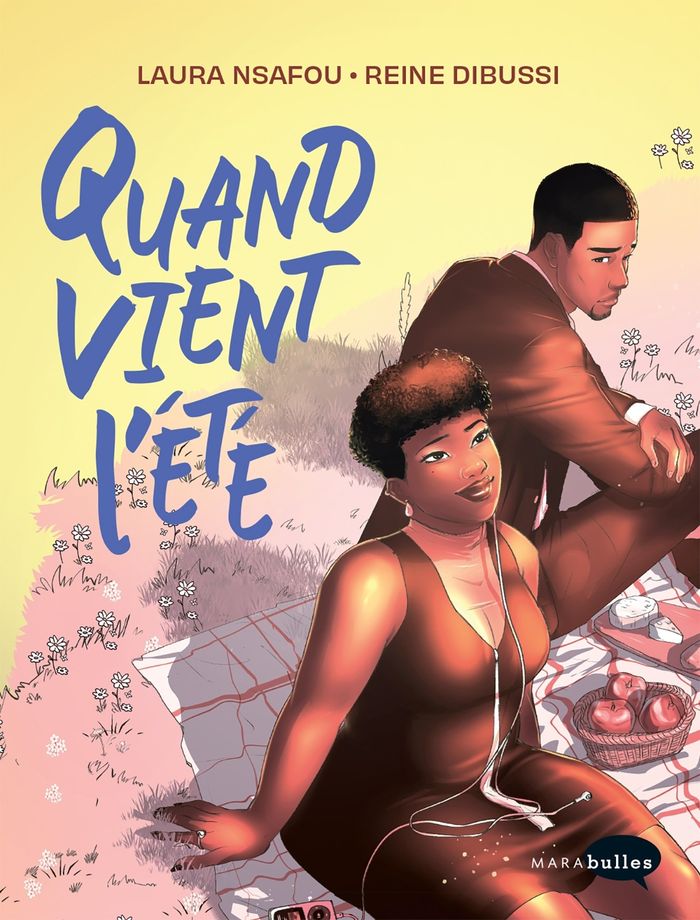 Couverture du livre « Quand vient l'été » de Laura Nsafou, librairie Les Contes Infusés à Corte