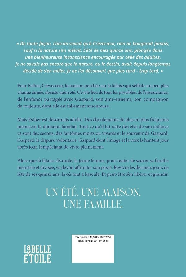 Quatrième de couverture de « Crèvecoeur »