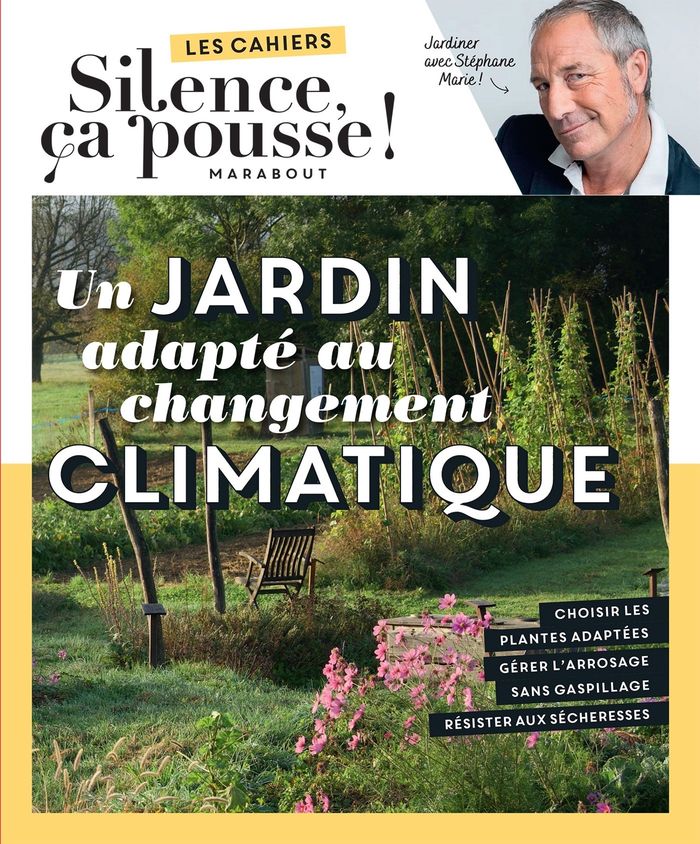 Couverture du livre « Un jardin adapté au changement climatique » de Stéphane Marie, librairie Les Contes Infusés à Corte