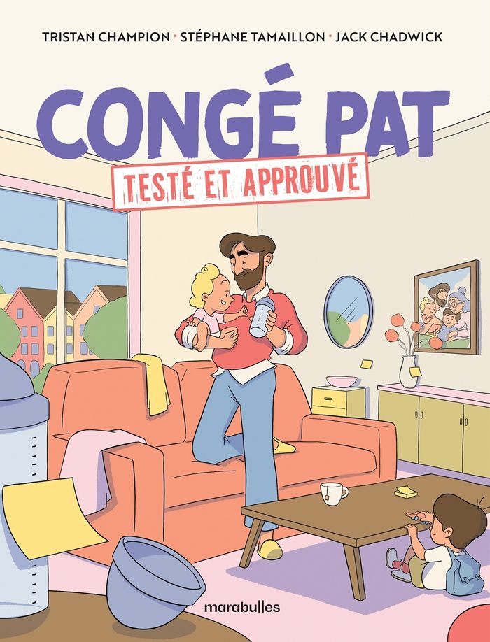 Couverture du livre « Congé pat : testé et approuvé », librairie Les Contes Infusés à Corte