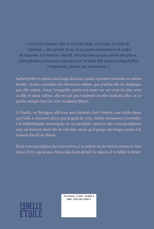 Quatrième de couverture de « Le parloir »