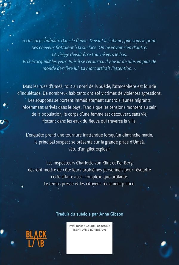 Quatrième de couverture de « La Sirène du fleuve »