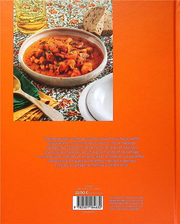 Quatrième de couverture de « AUBERGINE, RICOTTA, THYM & MIEL »