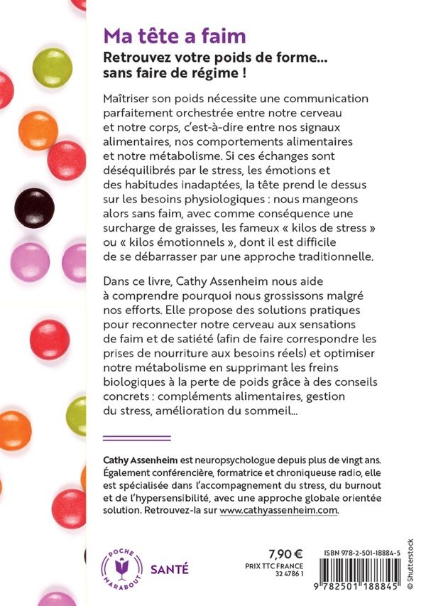 Quatrième de couverture de « Ma tête a faim : stéréotypes, préjugés »