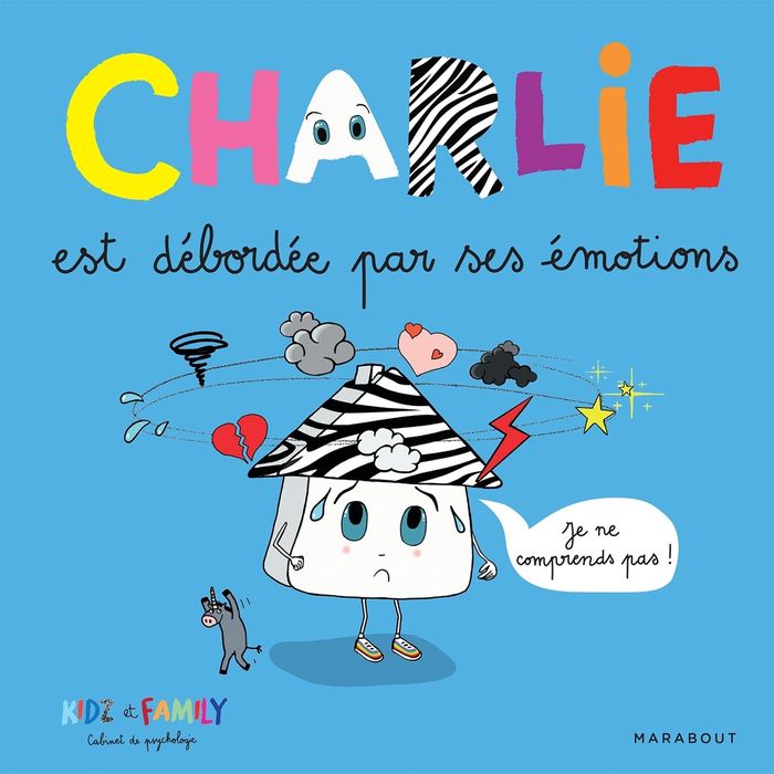 Couverture du livre « Charlie est débordée par ses émotions » de Aurélie Callet, librairie Les Contes Infusés à Corte