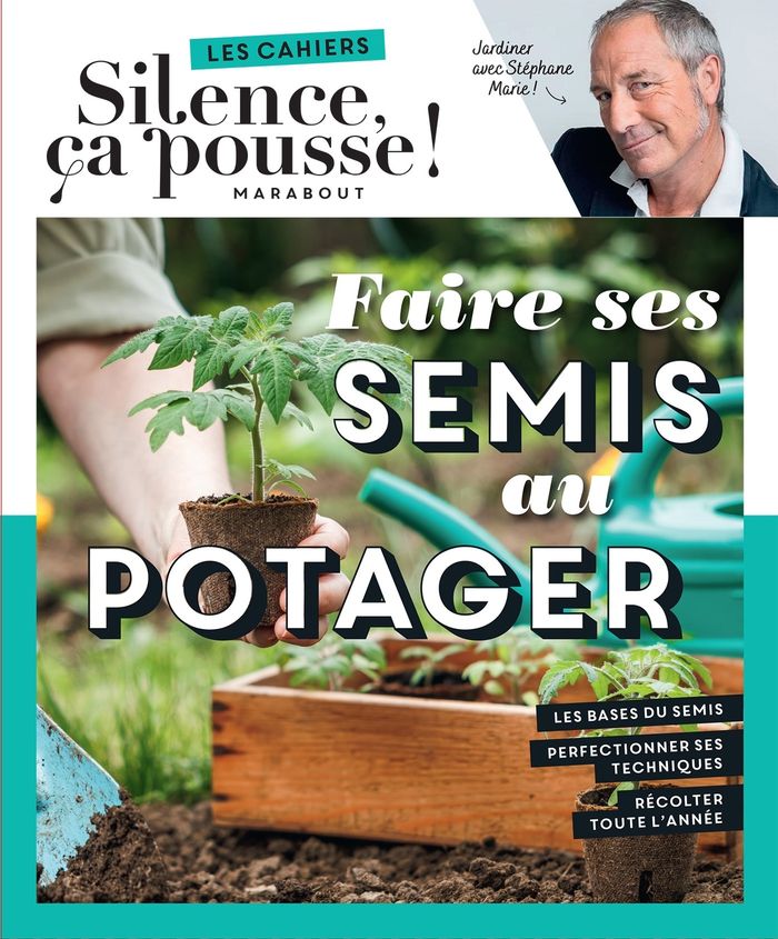 Couverture du livre « Faire ses semis au potager », librairie Les Contes Infusés à Corte