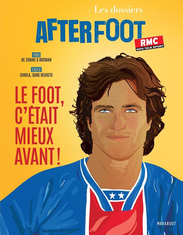 Couverture du livre « Le foot, c'était mieux avant ! : 1995, de Zidane à Bosman », librairie Les Contes Infusés à Corte