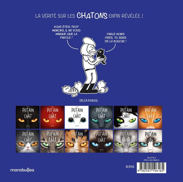 Quatrième de couverture de « Putain de chat »