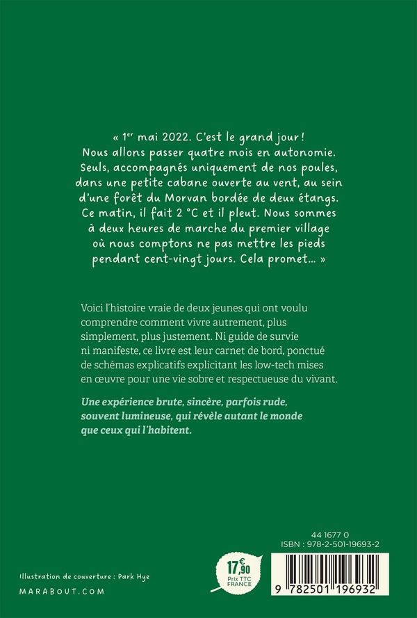 Quatrième de couverture de « La forêt pour maison : Chroniques d'un retour à l'essentiel »