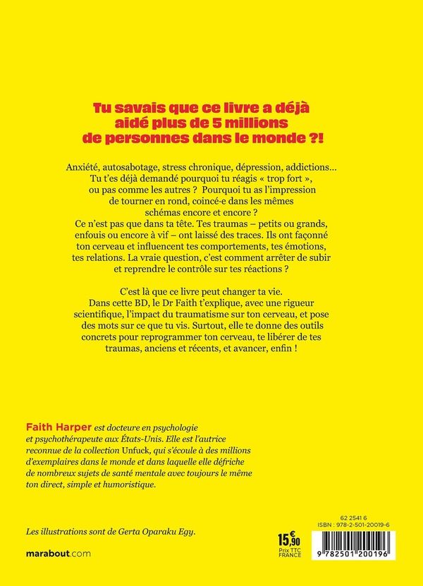 Quatrième de couverture de « F*ck tes traumas »