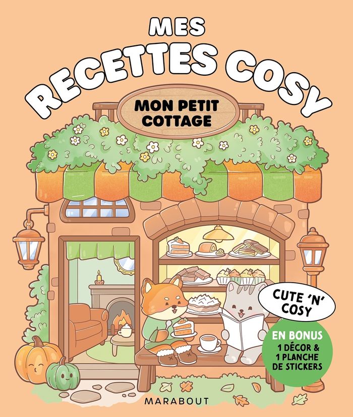 Couverture du livre « MES RECETTES COSY - MON PETIT COTTAGE », librairie Les Contes Infusés à Corte