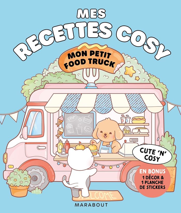 Couverture du livre « MES RECETTES COSY - MON PETIT FOODTRUCK », librairie Les Contes Infusés à Corte