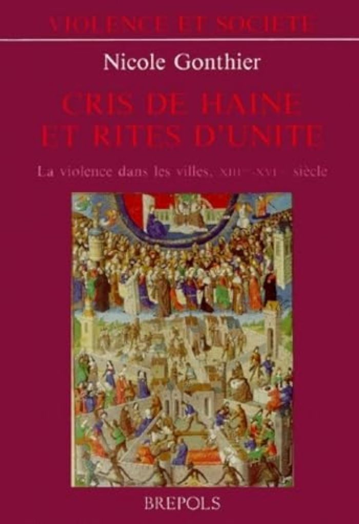 Couverture du livre « CRIS DE HAINE ET RITES D'UNITE » de N Gonthier, librairie Les Contes Infusés à Corte
