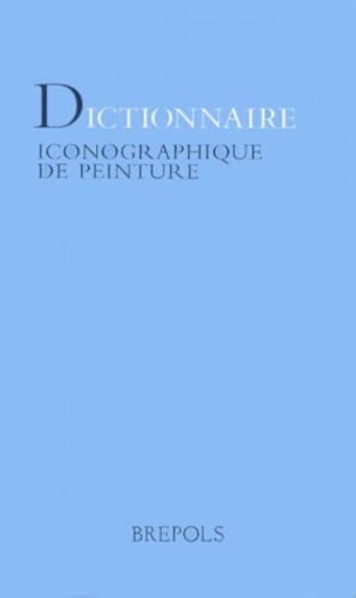 Couverture du livre « DICTIONNAIRE ICONOGRAPHIQUE DE PEINTURE » de C Rager, librairie Les Contes Infusés à Corte