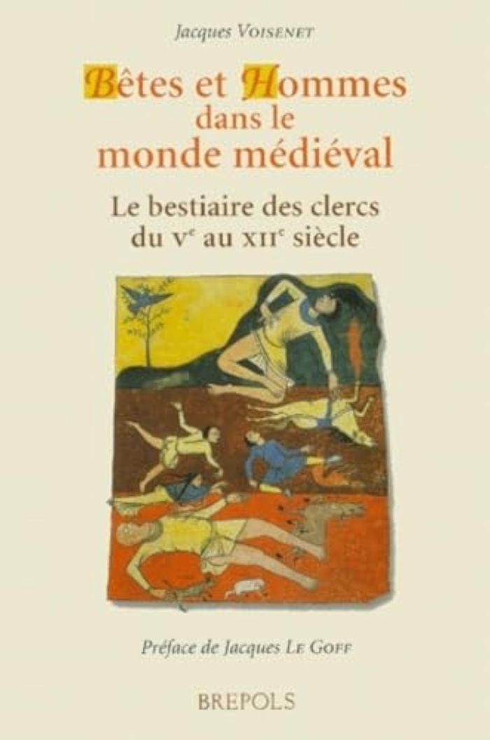 Couverture du livre « BETES ET HOMMES DANS LE MONDE MEDIEVAL » de Voisenet, librairie Les Contes Infusés à Corte