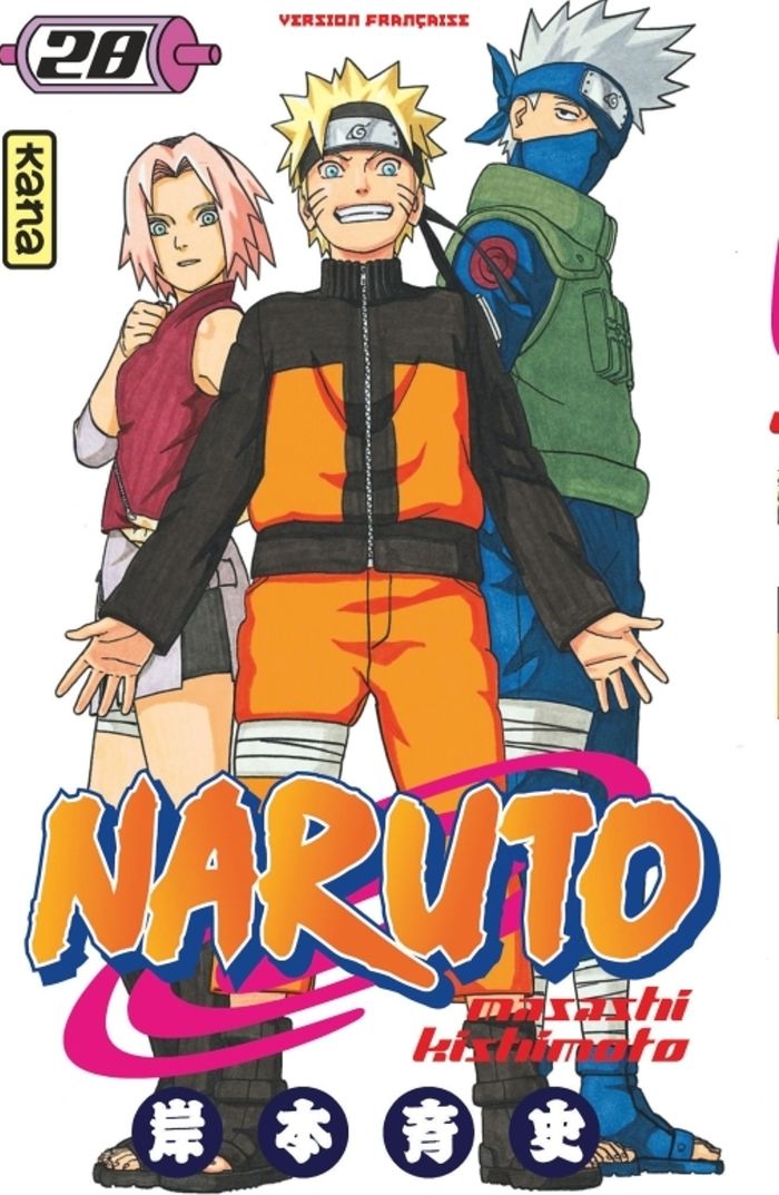 Couverture du livre « Naruto » de Masashi Kishimoto, librairie Les Contes Infusés à Corte