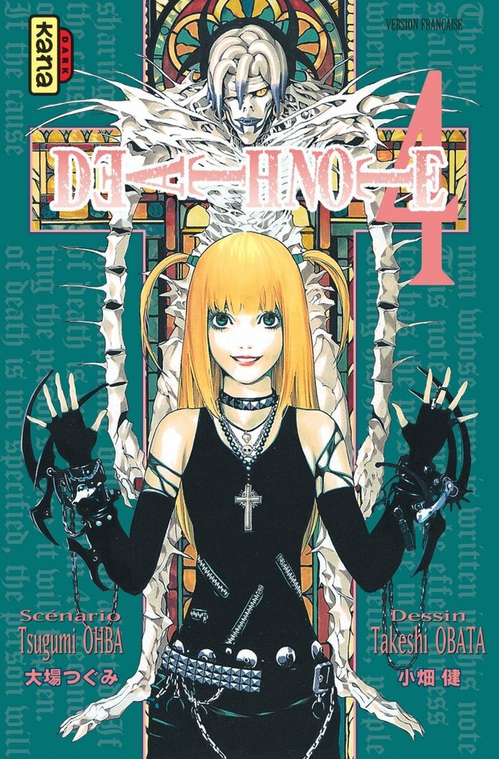 Couverture du livre « DEATH NOTE - TOME 4 », librairie Les Contes Infusés à Corte