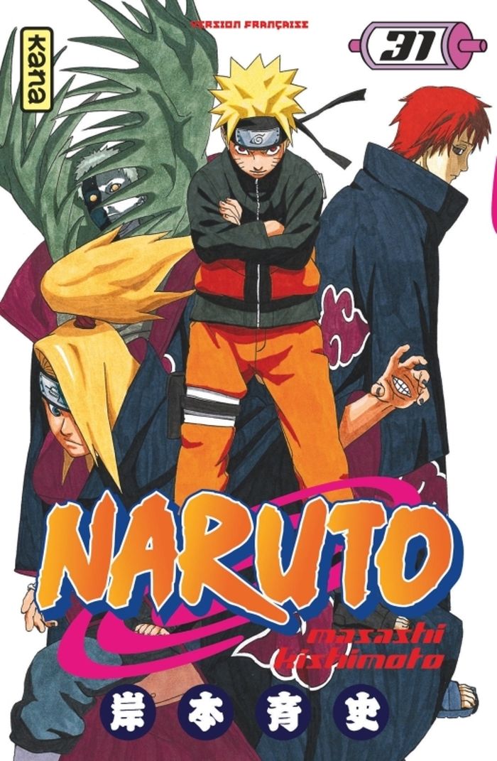 Couverture du livre « Naruto » de Masashi Kishimoto, librairie Les Contes Infusés à Corte