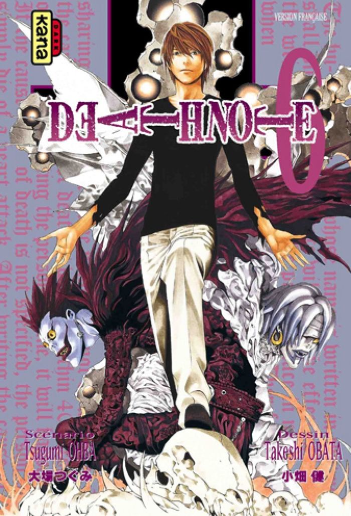 Couverture du livre « DEATH NOTE - TOME 6 », librairie Les Contes Infusés à Corte