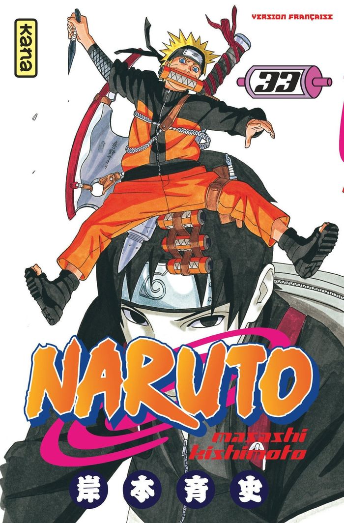Couverture du livre « Naruto » de Masashi Kishimoto, librairie Les Contes Infusés à Corte