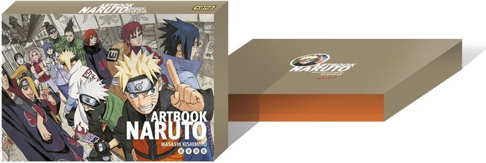 Couverture du livre « Uzumaki : the art of "Naruto" » de Masashi Kishimoto, librairie Les Contes Infusés à Corte