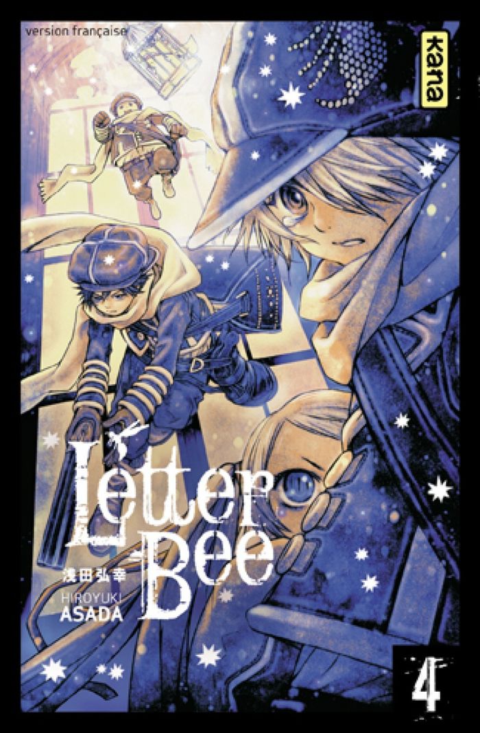 Couverture du livre « LETTER BEE - TOME 4 » de Asada Hiroyuki, librairie Les Contes Infusés à Corte