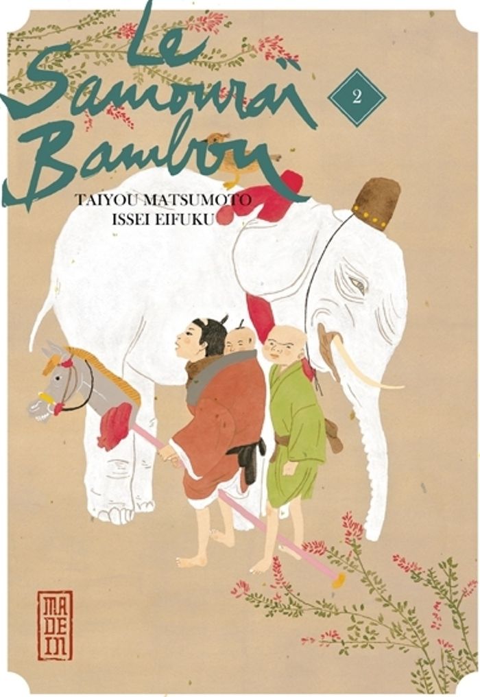 Couverture du livre « LE SAMOURAI BAMBOU - TOME 2 » de Matsumoto Taiyo, librairie Les Contes Infusés à Corte