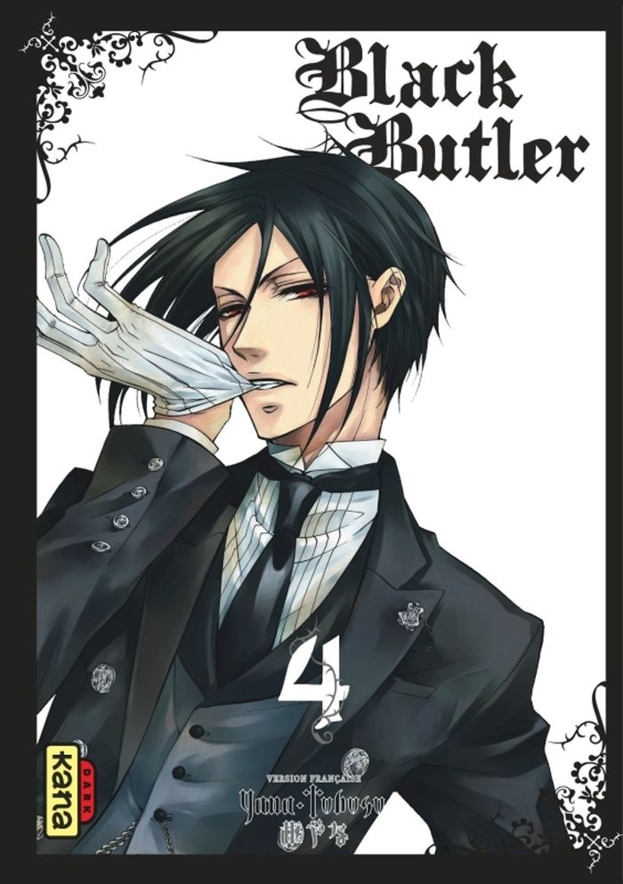 Couverture du livre « Black butler » de Yana Toboso, librairie Les Contes Infusés à Corte