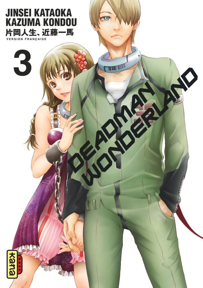 Couverture du livre « DEADMAN WONDERLAND - TOME 3 » de Kondou Kazuma, librairie Les Contes Infusés à Corte