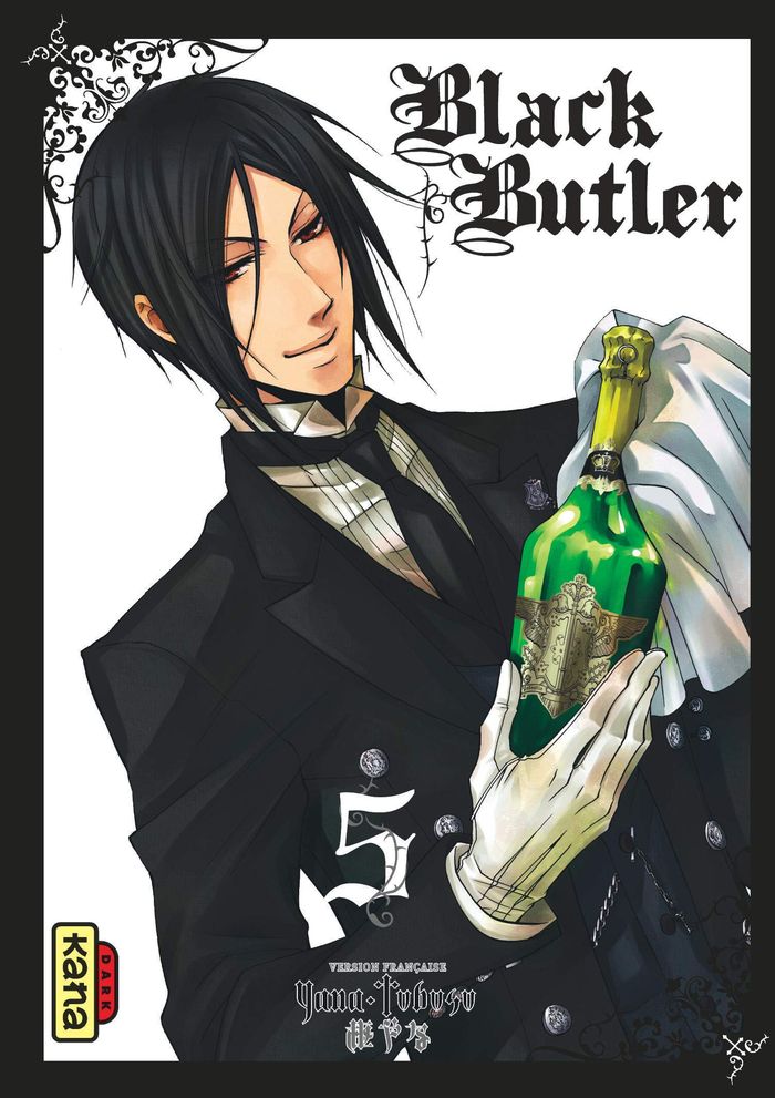 Couverture du livre « Black Butler » de Yana Toboso, librairie Les Contes Infusés à Corte