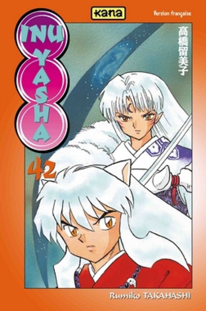 Couverture du livre « INU-YASHA - TOME 42 » de Takahashi Rumiko, librairie Les Contes Infusés à Corte