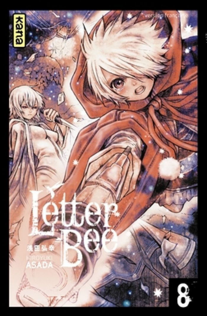 Couverture du livre « LETTER BEE - TOME 8 » de Asada Hiroyuki, librairie Les Contes Infusés à Corte