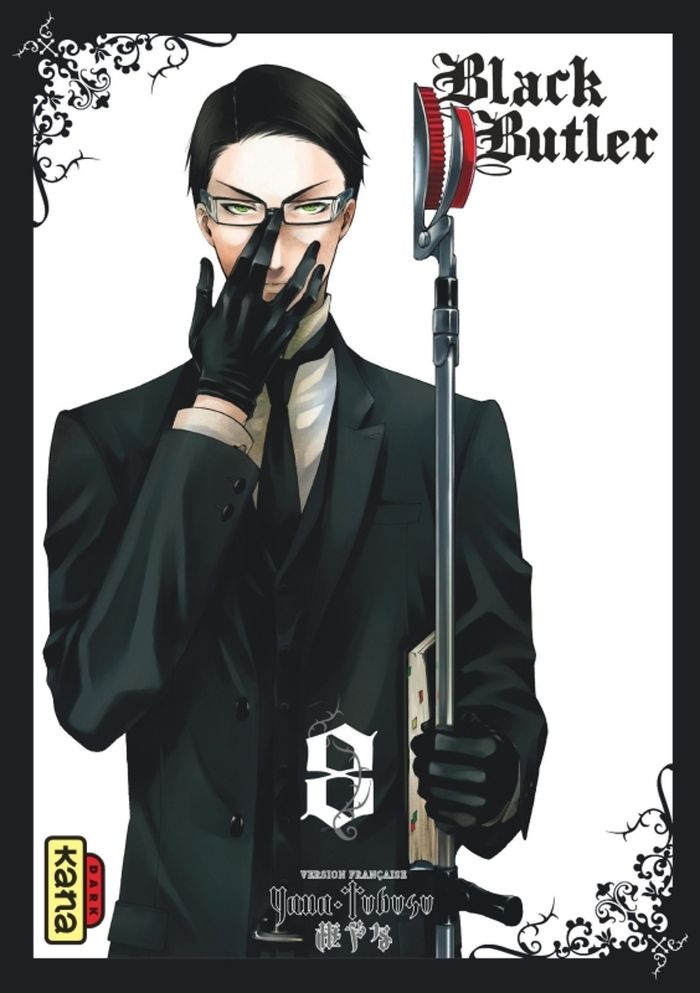 Couverture du livre « Black Butler » de Yana Toboso, librairie Les Contes Infusés à Corte