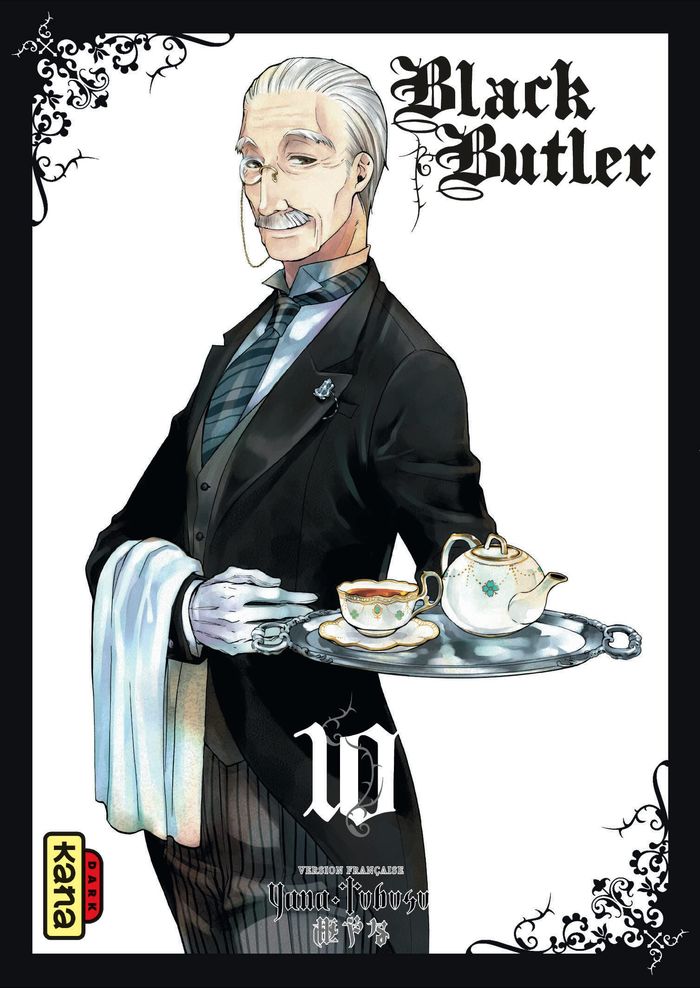 Couverture du livre « Black butler » de Yana Toboso, librairie Les Contes Infusés à Corte