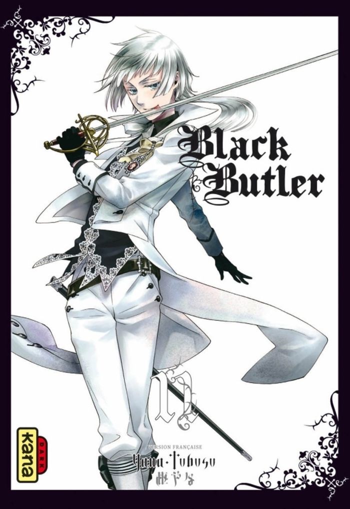 Couverture du livre « Black Butler » de Yana Toboso, librairie Les Contes Infusés à Corte